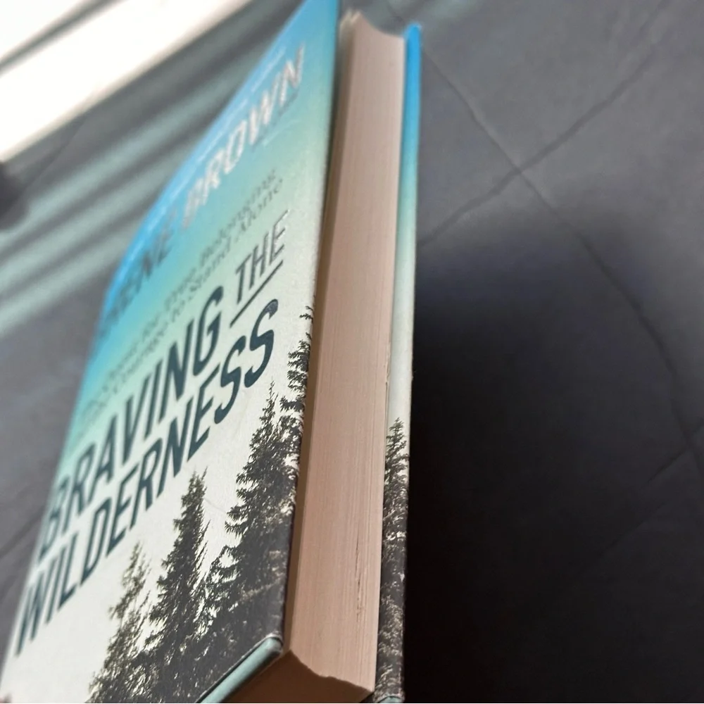 โ SOLD โ Braving The Wilderness by Brenรฉ Brown | Self-Help, Psychology | HB - Picture 9 of 11